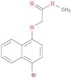 (4-Bromo-naphthalen-1-yloxy)-acetic acid Methyl ester