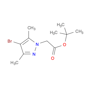 1H-Pyrazole-1-acetic acid, 4-bromo-3,5-dimethyl-,1,1-dimethylethyl ester
