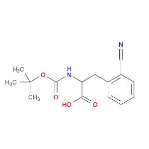 2-{[(tert-butoxy)carbonyl]amino}-3-(2-cyanophenyl)propanoic acid