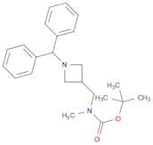 tert-Butyl ((1-benzhydrylazetidin-3-yl)methyl)(methyl)carbamate
