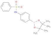 N-[4-(Tetramethyl-1,3,2-dioxaborolan-2-yl)phenyl]benzenesulfonamide