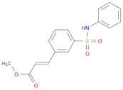 (E)-Methyl 3-(3-(N-phenylsulfamoyl)phenyl)acrylate