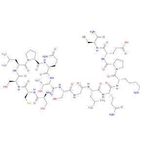 H-Ser-Cys-Ser-Leu-Pro-Gln-Thr-Ser-Gly-Leu-Gln-Lys-Pro-Glu-Ser-NH2
