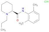 2-Piperidinecarboxamide, N-(2,6-dimethylphenyl)-1-propyl-,monohydrochloride, (2S)-