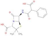 (2S,5R,6R)-6-(2-carboxy-2-phenylacetamido)-3,3-dimethyl-7-oxo-4-thia-1-azabicyclo[3.2.0]heptane-2-…