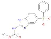 Methyl (5-(phenylsulfonyl)-1H-benzo[d]imidazol-2-yl)carbamate