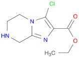 Ethyl 3-chloro-5,6,7,8-tetrahydroimidazo[1,2-a]pyrazine-2-carboxylate