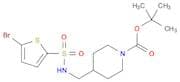 tert-Butyl 4-((5-bromothiophene-2-sulfonamido)methyl)piperidine-1-carboxylate