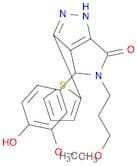 4-(4-Hydroxy-3-methoxyphenyl)-5-(3-methoxypropyl)-3-(thiophen-2-yl)-4,5-dihydropyrrolo[3,4-c]pyraz…