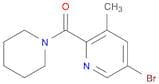 (5-Bromo-3-methylpyridin-2-yl)(piperidin-1-yl)methanone