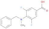 4-(benzyl(methyl)amino)-3,5-difluorobenzoicacid-B28135