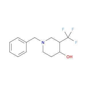 1-benzyl-3-(trifluoromethyl)piperidin-4-ol-B28317