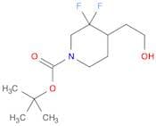 tert-butyl3,3-difluoro-4-(2-hydroxyethyl)piperidine-1-carboxylate-B28610