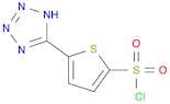 5-(1H-Tetrazol-5-yl)thiophene-2-sulfonyl chloride