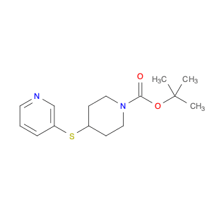 tert-Butyl 4-(pyridin-3-ylthio)piperidine-1-carboxylate