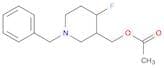 (1-Benzyl-4-fluoropiperidin-3-yl)methyl acetate