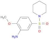 2-methoxy-5-(piperidine-1-sulfonyl)aniline