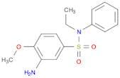 3-Amino-N-ethyl-4-methoxy-N-phenylbenzene-1-sulfonamide