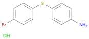 4-[(4-bromophenyl)sulfanyl]aniline hydrochloride