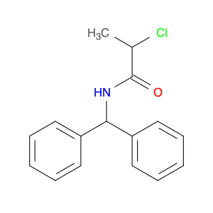 Propanamide,2-chloro-N-(diphenylmethyl)-