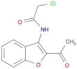 N-(2-Acetyl-1-benzofuran-3-yl)-2-chloroacetamide