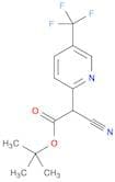 tert-butyl 2-cyano-2-[5-(trifluoromethyl)pyridin-2-yl]acetate