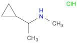 (1-cyclopropylethyl)(methyl)amine hydrochloride