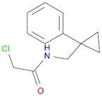 2-Chloro-N-[(1-phenylcyclopropyl)methyl]acetamide