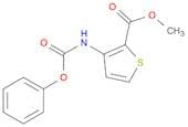 methyl 3-[(phenoxycarbonyl)amino]thiophene-2-carboxylate