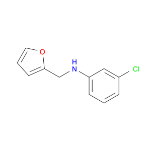 3-chloro-N-(furan-2-ylmethyl)aniline