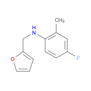 4-Fluoro-N-(furan-2-ylmethyl)-2-methylaniline