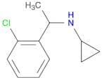 N-[1-(2-chlorophenyl)ethyl]cyclopropanamine