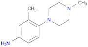 Benzenamine, 3-​methyl-​4-​(4-​methyl-​1-​piperazinyl)​-