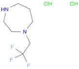 1-(2,2,2-trifluoroethyl)-1,4-diazepane dihydrochloride