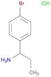 1-(4-Bromophenyl)propan-1-amine hydrochloride