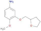 4-methoxy-3-(oxolan-2-ylmethoxy)aniline