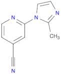 2-(2-Methyl-1H-imidazol-1-yl)pyridine-4-carbonitrile