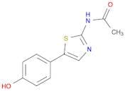 N-[5-(4-hydroxyphenyl)-1,3-thiazol-2-yl]acetamide