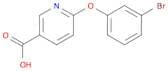 6-(3-bromophenoxy)pyridine-3-carboxylic acid