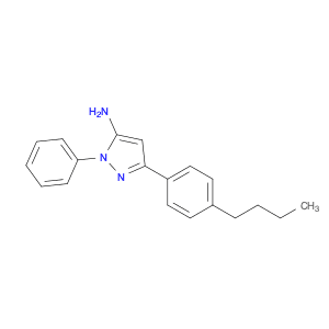 3-(4-Butylphenyl)-1-phenyl-1H-pyrazol-5-amine