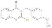 3-[(4-methoxyphenyl)methyl]-2-sulfanyl-3,4-dihydroquinazolin-4-one