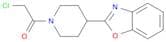 1-[4-(1,3-benzoxazol-2-yl)piperidin-1-yl]-2-chloroethan-1-one