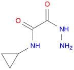 N-cyclopropyl-1-(hydrazinecarbonyl)formamide