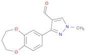 3-(3,4-Dihydro-2H-benzo[b][1,4]dioxepin-7-yl)-1-methyl-1H-pyrazole-4-carbaldehyde
