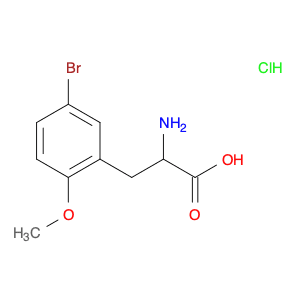 2-Amino-3-(5-bromo-2-methoxyphenyl)propanoic acid hydrochloride