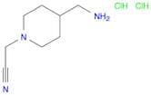 2-[4-(Aminomethyl)piperidin-1-yl]acetonitrile dihydrochloride