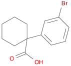 1-(3-Bromophenyl)cyclohexane-1-carboxylic acid