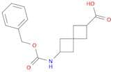 6-{[(benzyloxy)carbonyl]amino}spiro[3.3]heptane-2-carboxylic acid