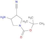 tert-Butyl 3-amino-4-cyanopyrrolidine-1-carboxylate