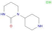 1-(piperidin-4-yl)-1,3-diazinan-2-one hydrochloride